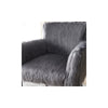 Heavy Shag Faux Sheepskin Tub Chair