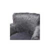 Heavy Shag Faux Sheepskin Tub Chair