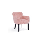 Heavy Shag Faux Sheepskin Tub Chair