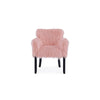 Heavy Shag Faux Sheepskin Tub Chair