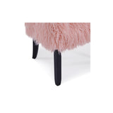 Heavy Shag Faux Sheepskin Tub Chair
