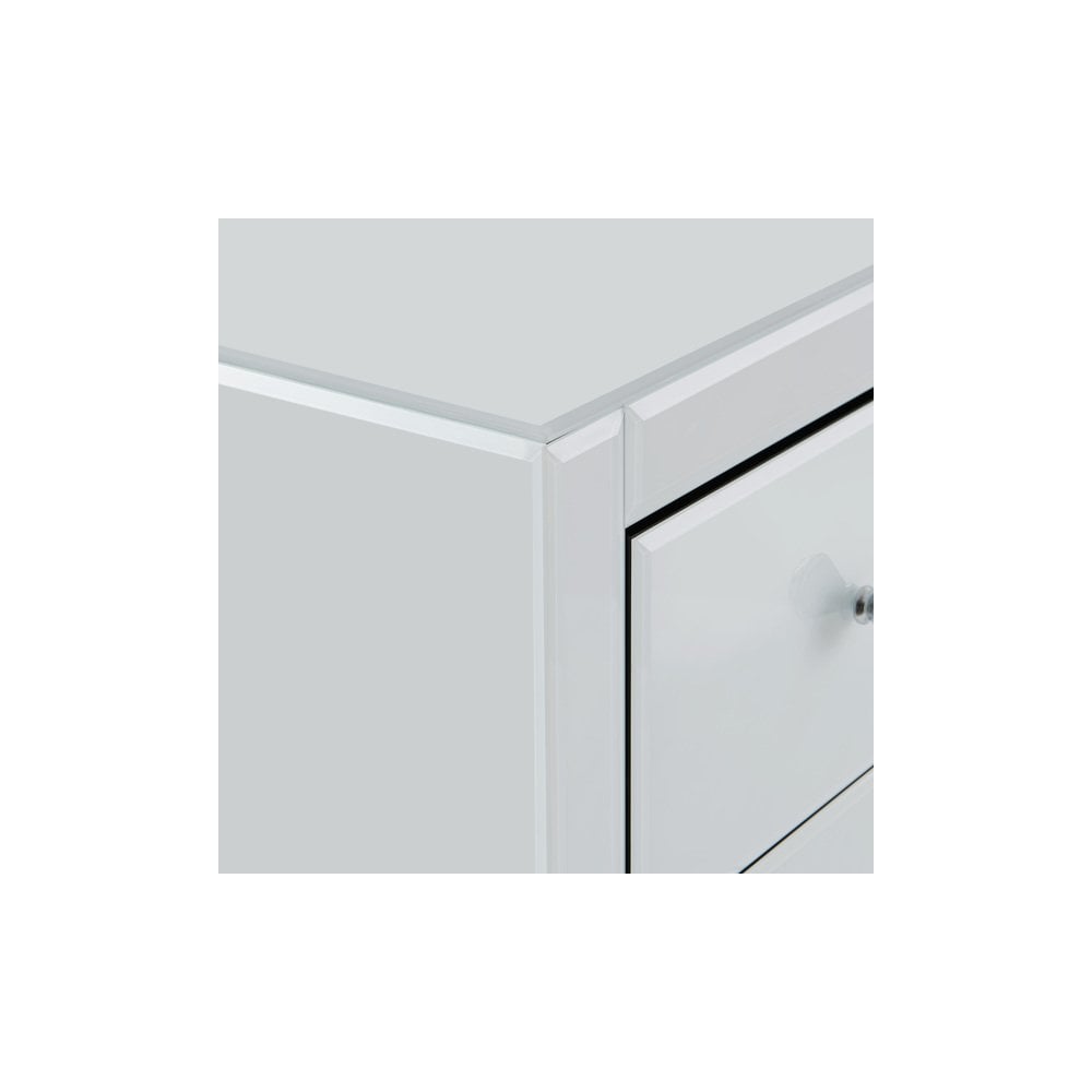 Hollywood 5 Drawer Tallboy-White