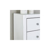 Hollywood 5 Drawer Tallboy-White