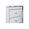 Hollywood 5 Drawer Tallboy-White