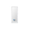 Hollywood Floor Mirror White with Bluetooth Speaker