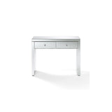 Hollywood Glass 2 Drawer Console Table