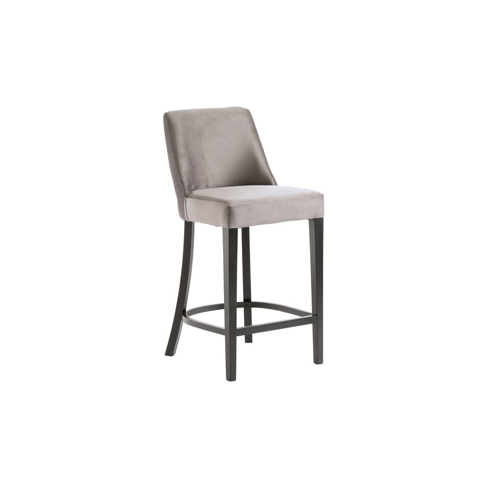 Izmir Barstool - Grey Velvet