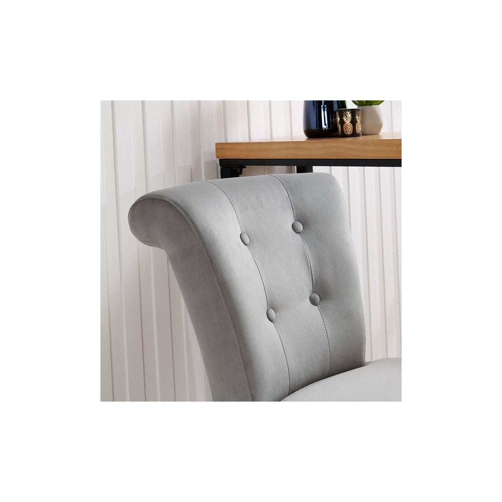 Knocker Back Breakfast Bar Stool Silver (Set of 3)