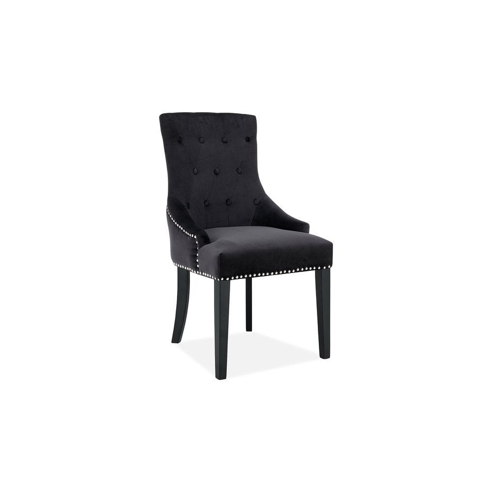 Lion Dining Chair Black