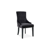 Lion Dining Chair Black