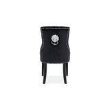 Lion Dining Chair Black