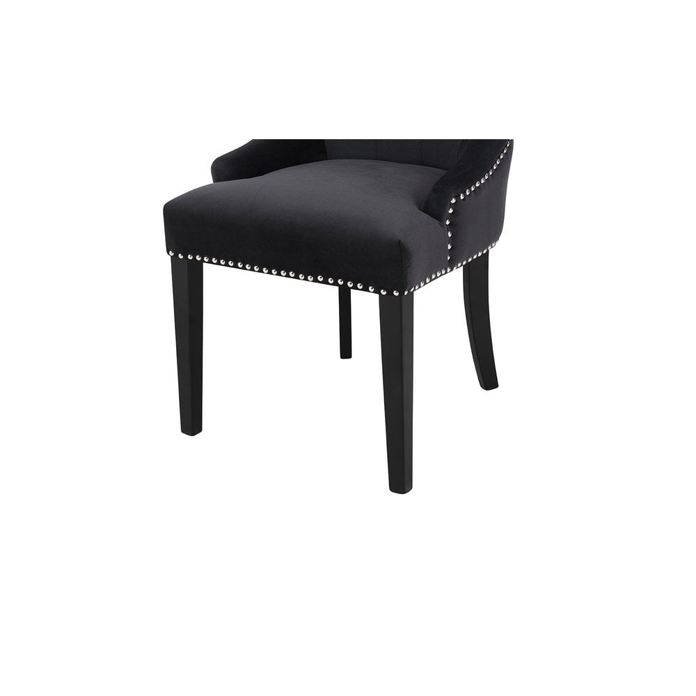 Lion Dining Chair Black