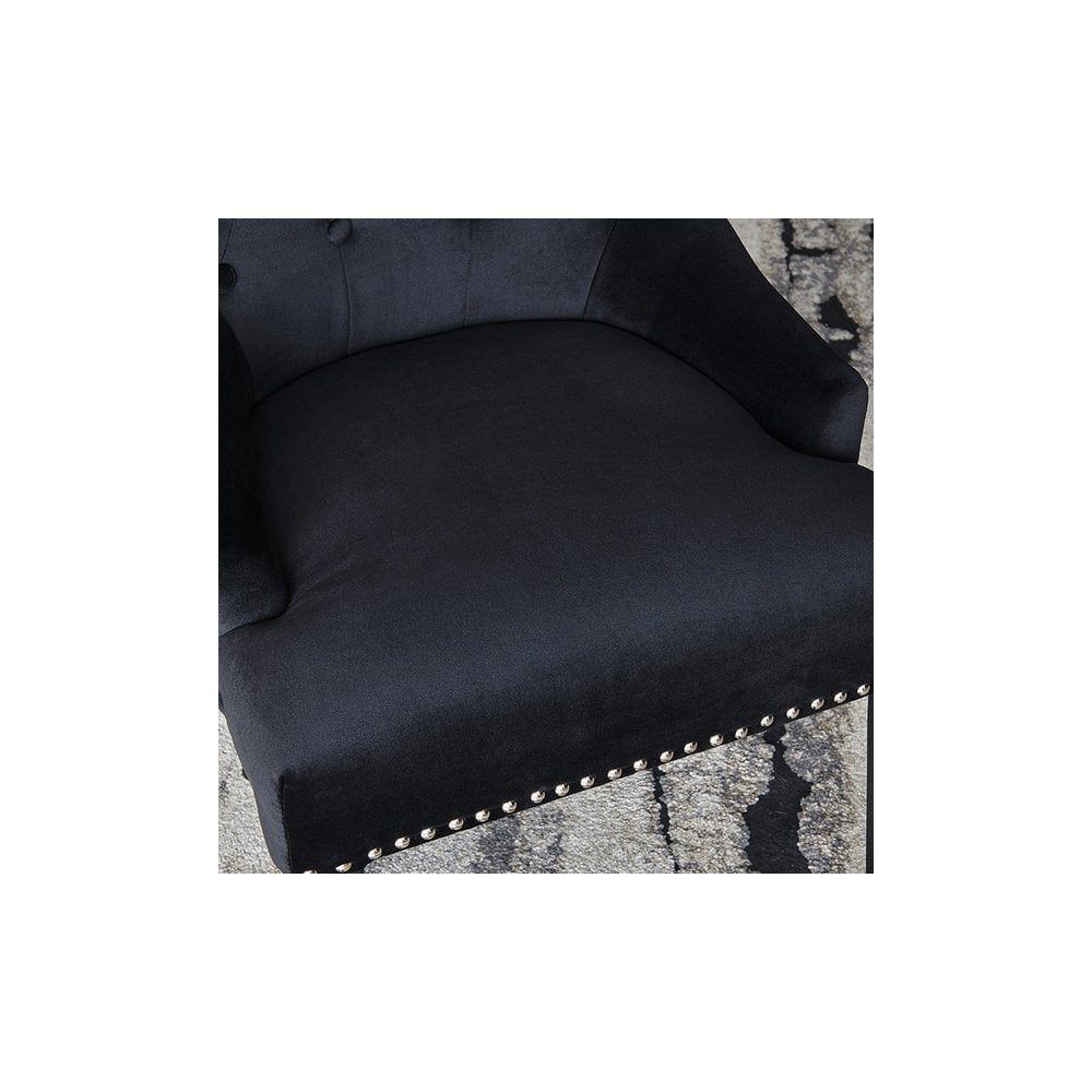 Lion Dining Chair Black