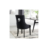Lion Dining Chair Black