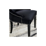 Lion Dining Chair Black