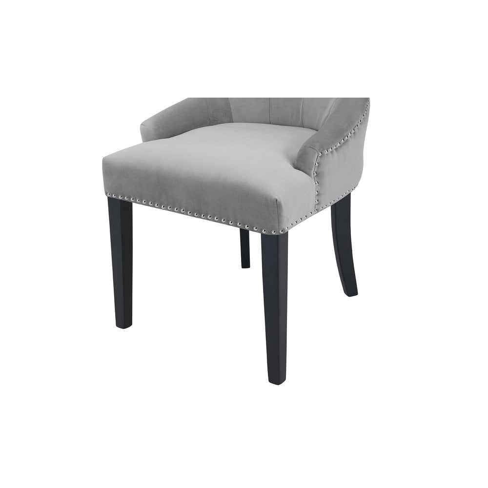 Lion Dining Chair Silver