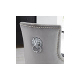 Lion Dining Chair Silver