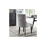 Lion Dining Chair Silver