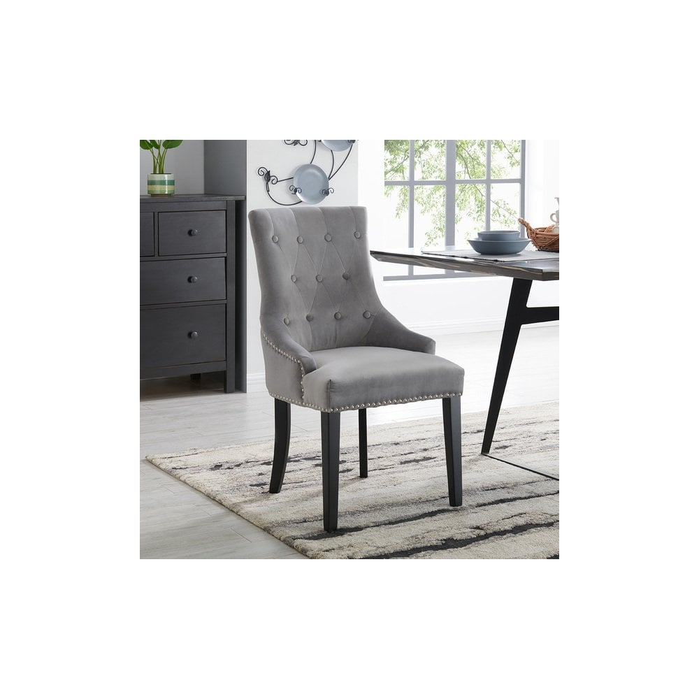 Lion Dining Chair Silver