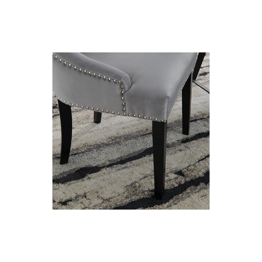 Lion Dining Chair Silver