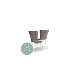 Lukas Chair - Charcoal/White (Set of 2)