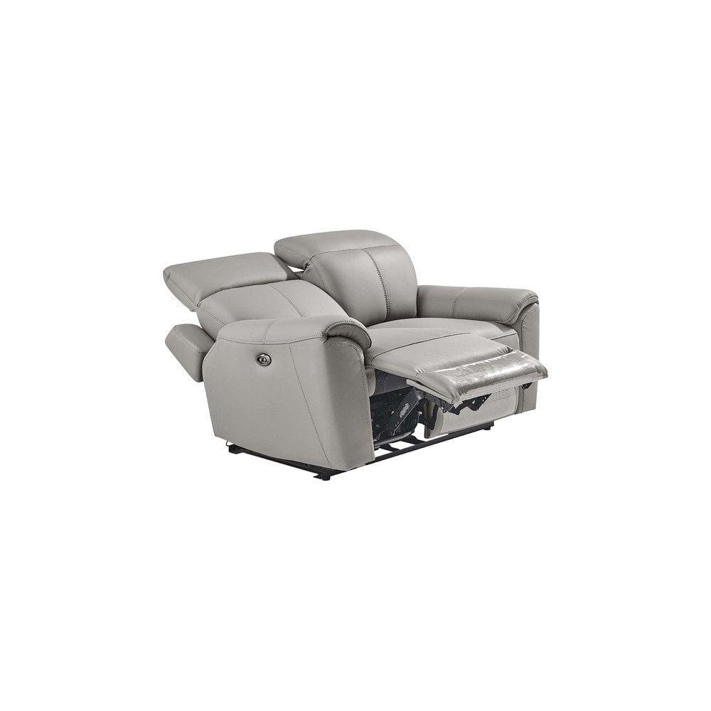 Madrid 2 Seater Electric Recliner - Charcoal