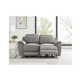 Madrid 2 Seater Electric Recliner - Charcoal