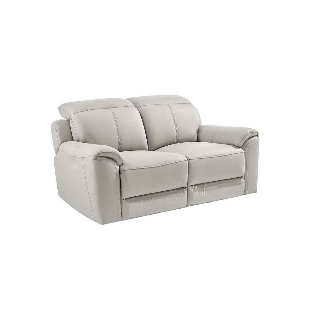 Madrid 2 Seater Fixed Sofa - Light Grey