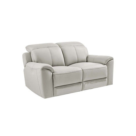 Madrid 2 Seater Fixed Sofa - Light Grey