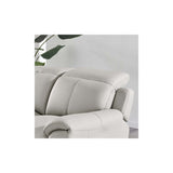 Madrid 2 Seater Fixed Sofa - Light Grey