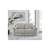 Madrid 2 Seater Fixed Sofa - Light Grey