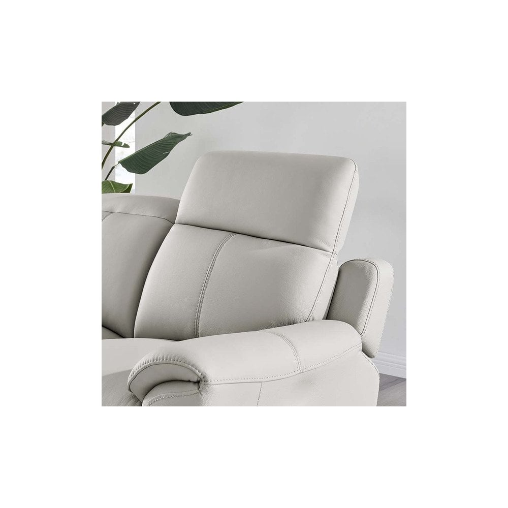 Madrid 2 Seater Fixed Sofa - Light Grey