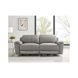 Madrid 3 Seater Electric Recliner - Charcoal