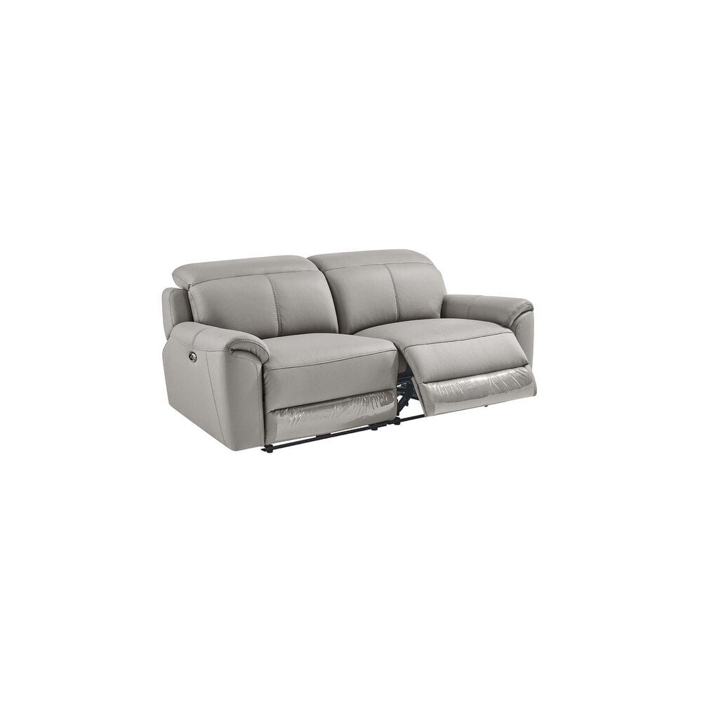 Madrid 3 Seater Electric Recliner - Charcoal