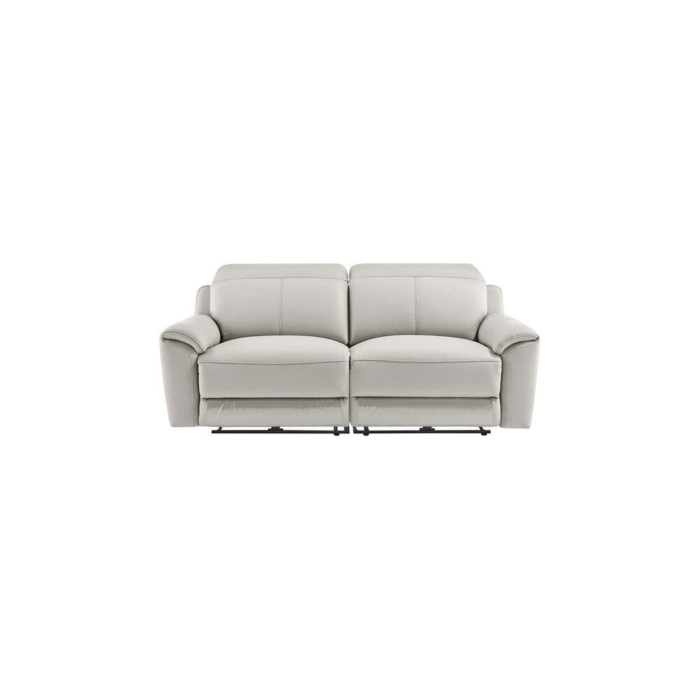 Madrid 3 Seater Electric Recliner - Light Grey