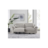 Madrid 3 Seater Electric Recliner - Light Grey
