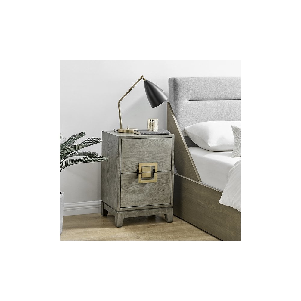 Malta 2 Drawer End Table