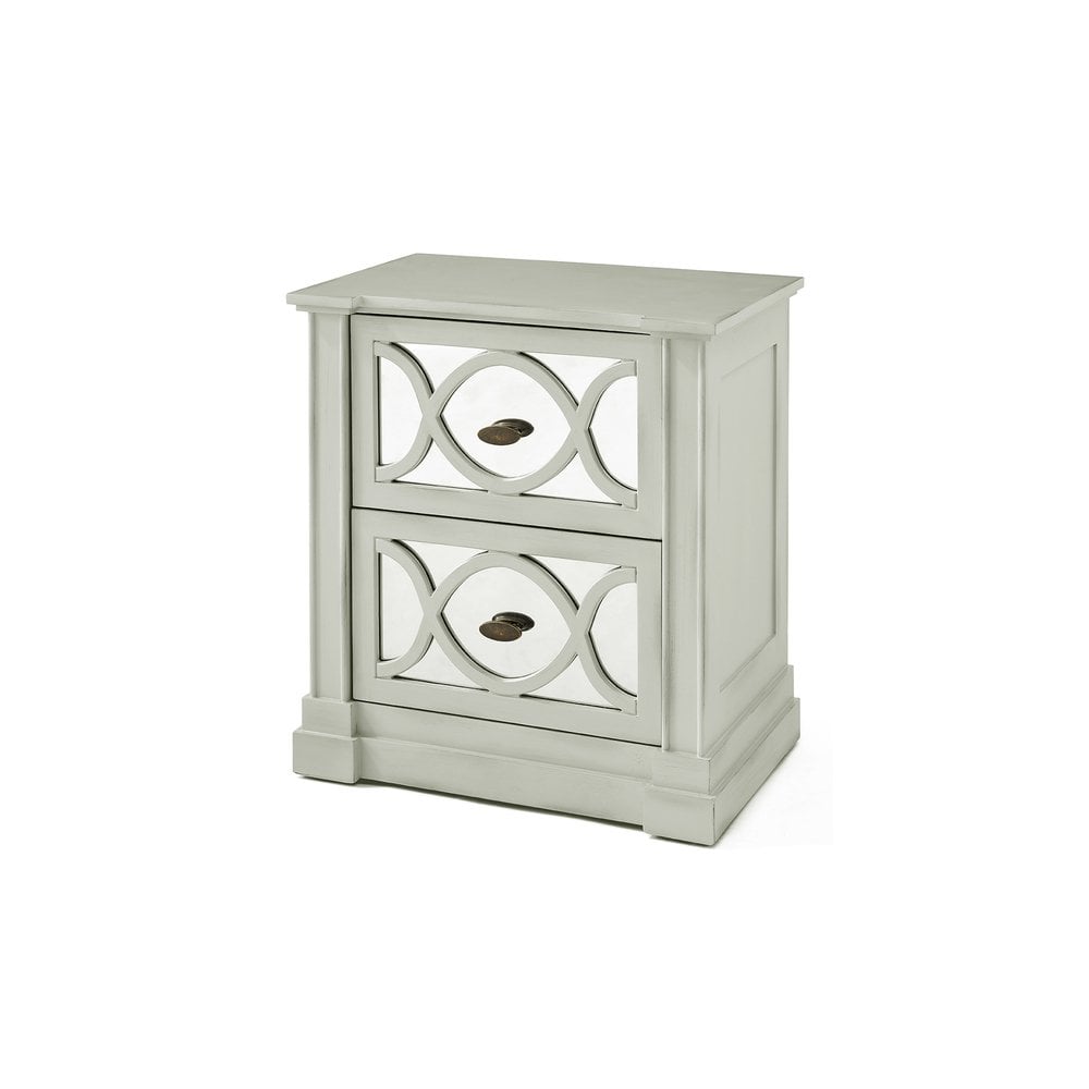 Modena 2 Drawer End Table