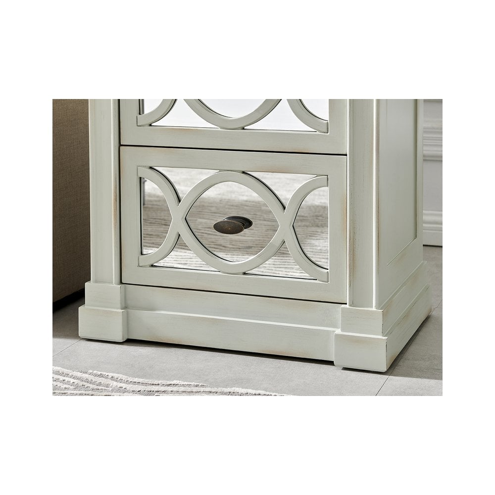 Modena 2 Drawer End Table