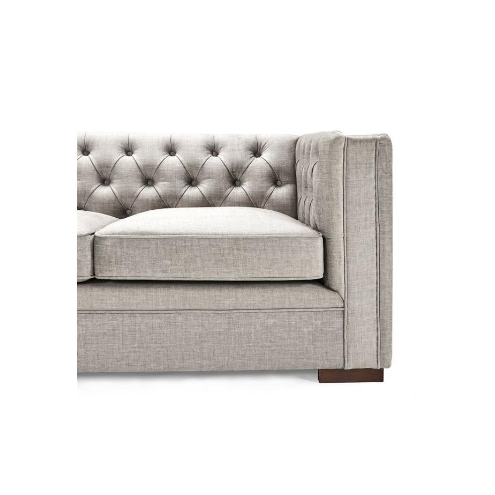 Montreal 2 Seater- Pebble Grey