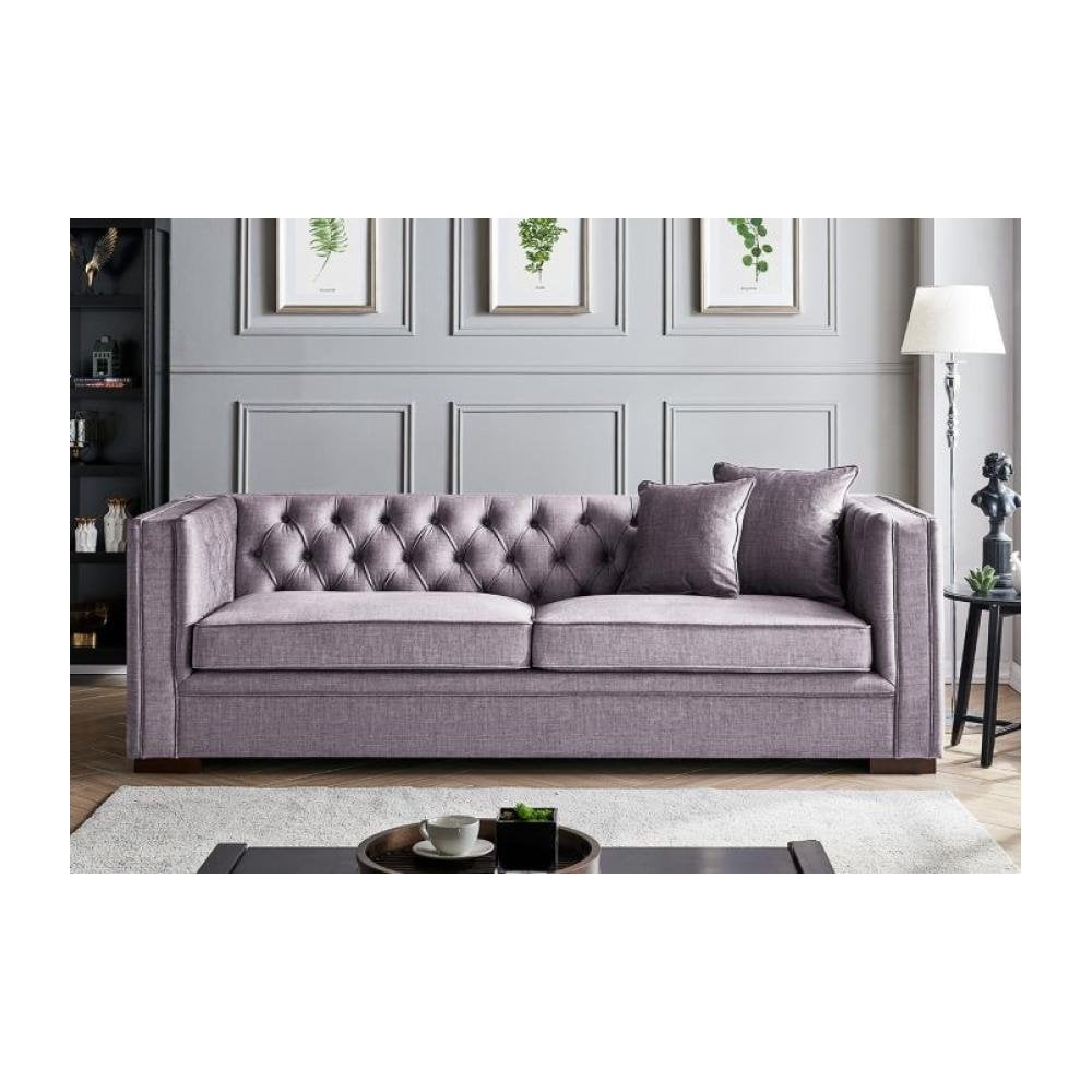 Montreal 3 Seater-Slate Grey