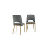 Morgan Dining Chair - Grey Linen (Set of 2)
