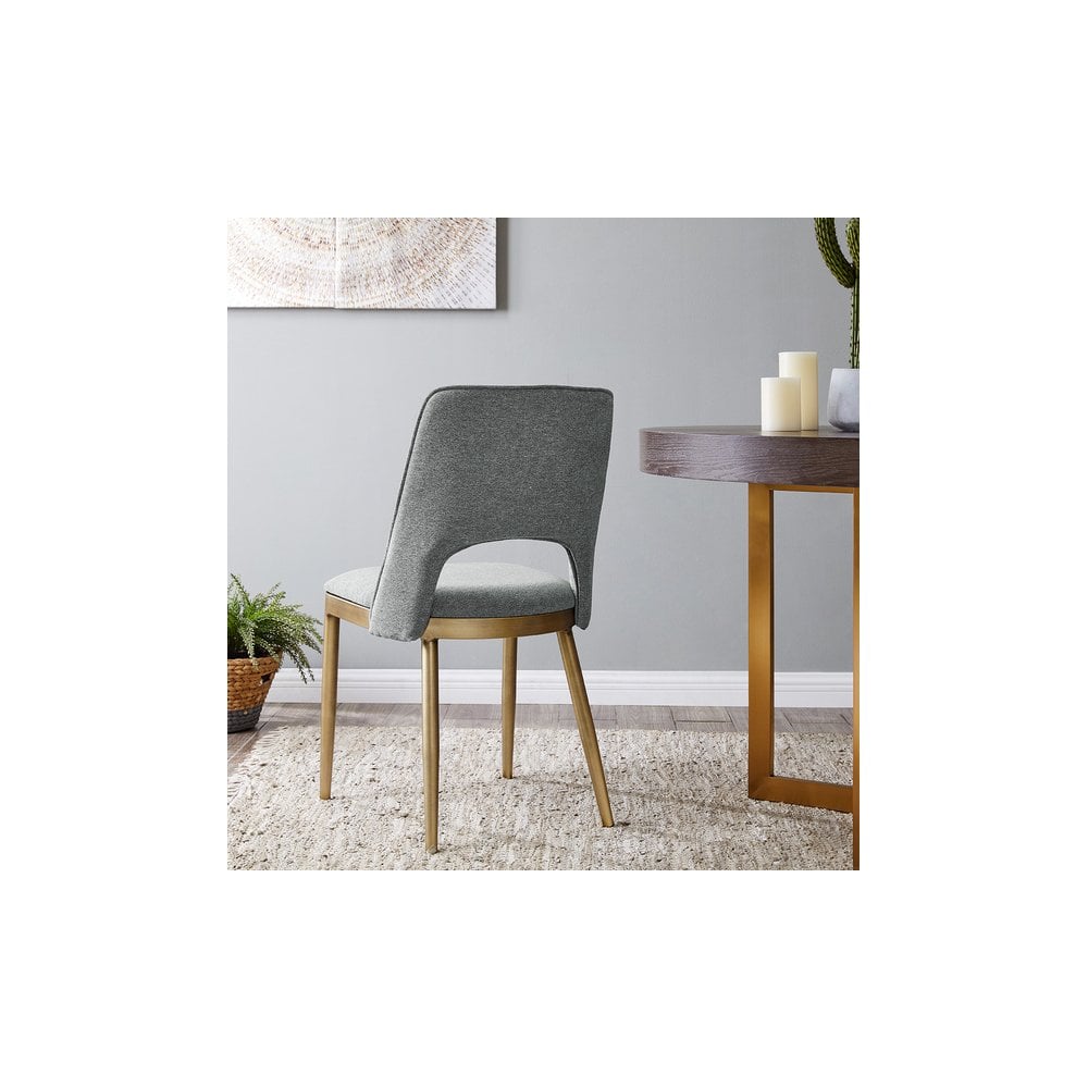 Morgan Dining Chair - Grey Linen (Set of 2)
