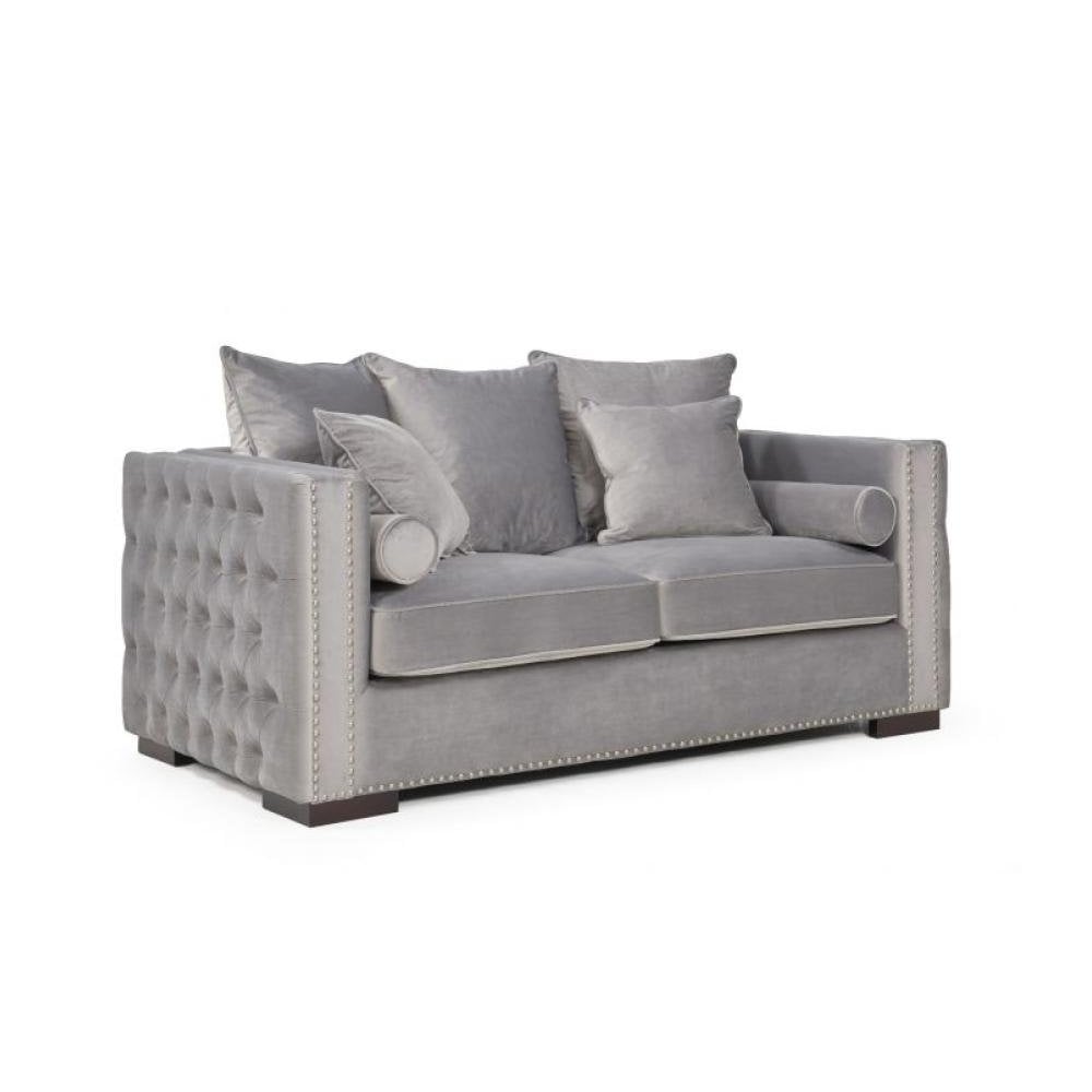 Moscow 2 Seater Sofa - Silver