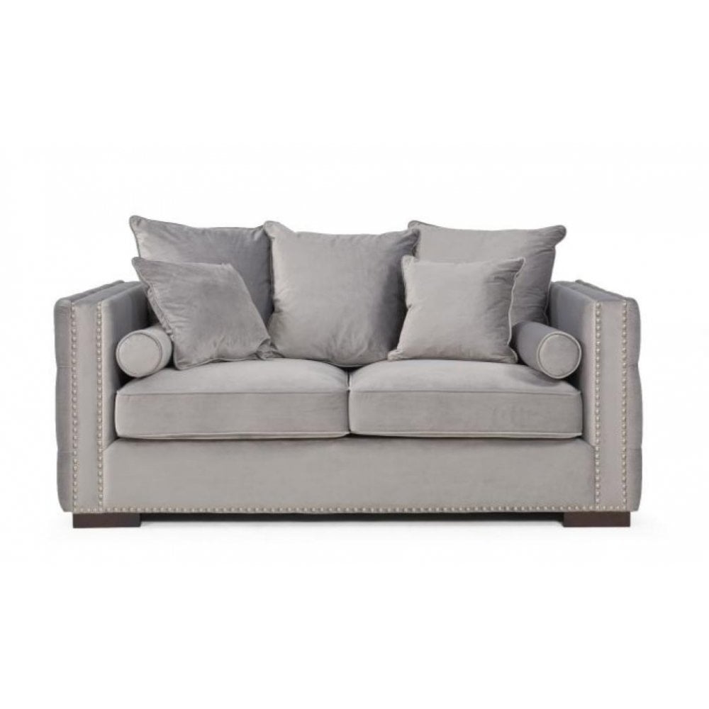 Moscow 2 Seater Sofa - Silver