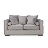 Moscow 2 Seater Sofa - Silver