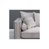Moscow 2 Seater Sofa - Silver