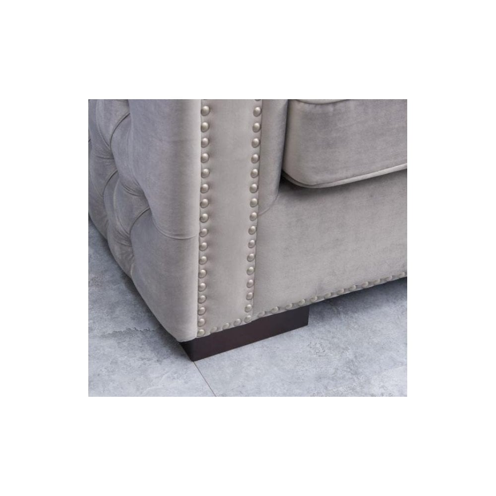Moscow 2 Seater Sofa - Silver