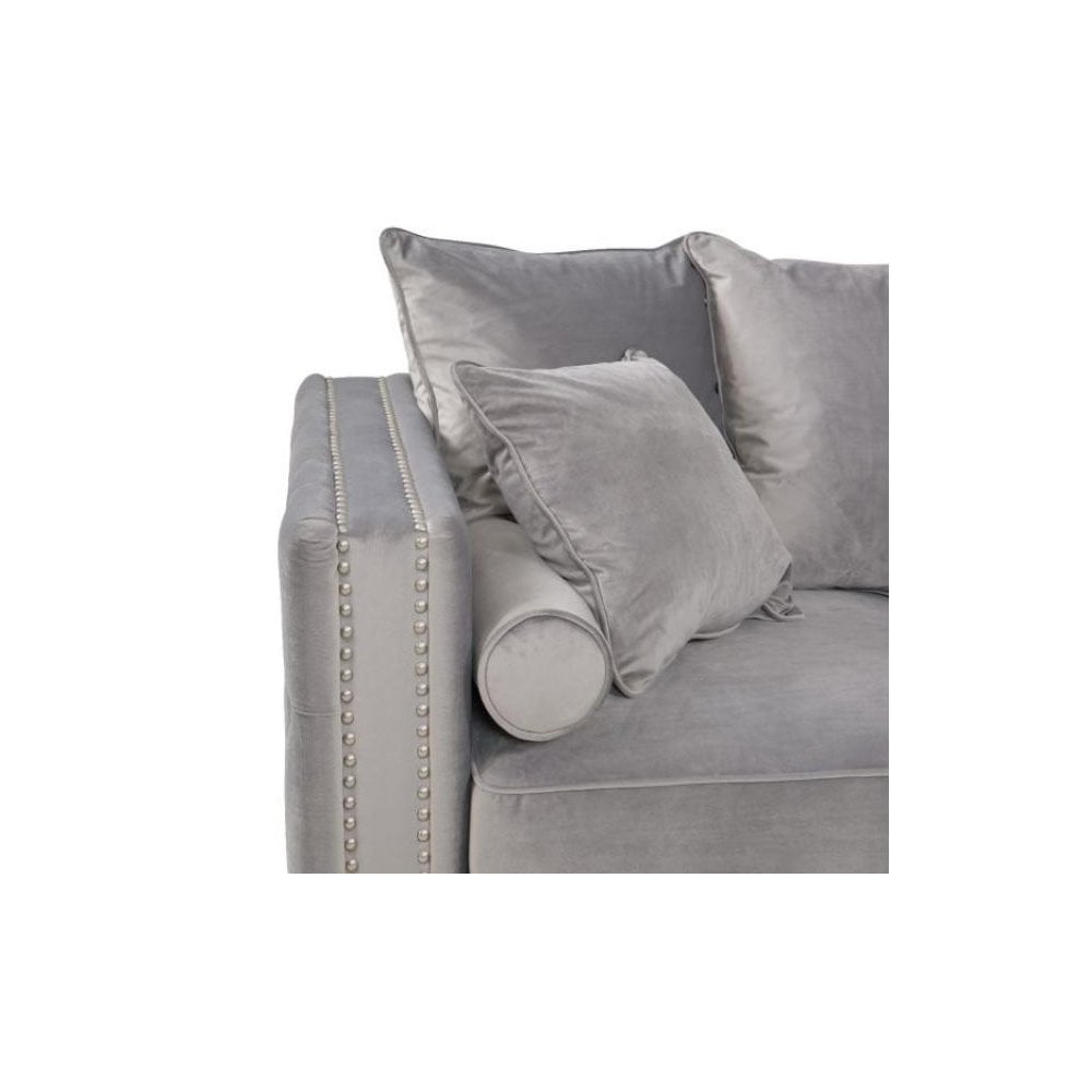 Moscow 2 Seater Sofa - Silver