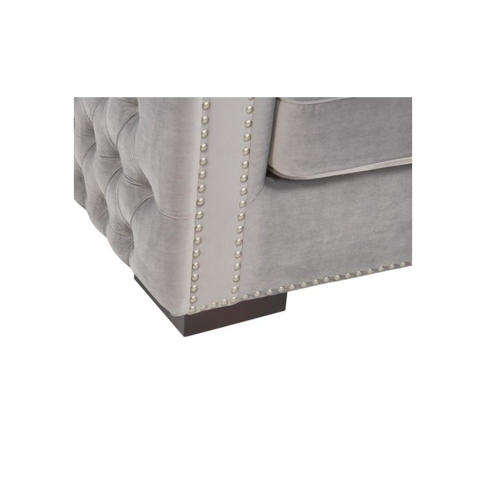 Moscow 2 Seater Sofa - Silver